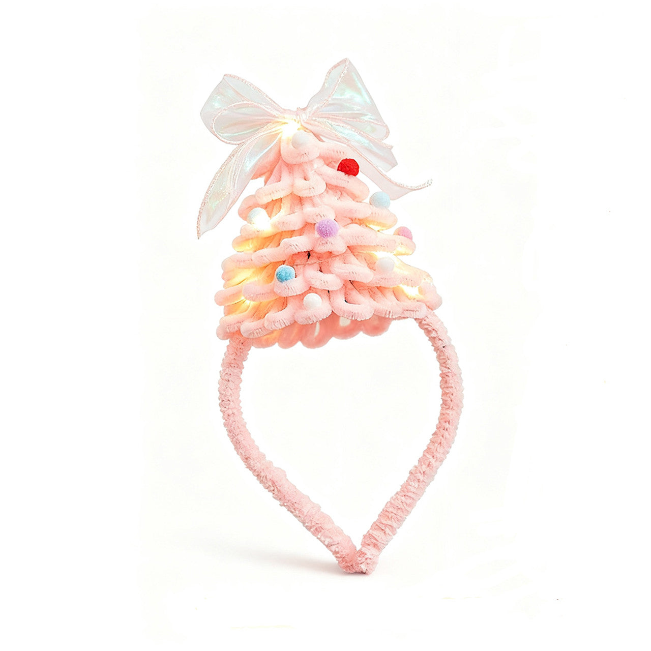 Christmas Tree Headband Christmas Headdress Luminous