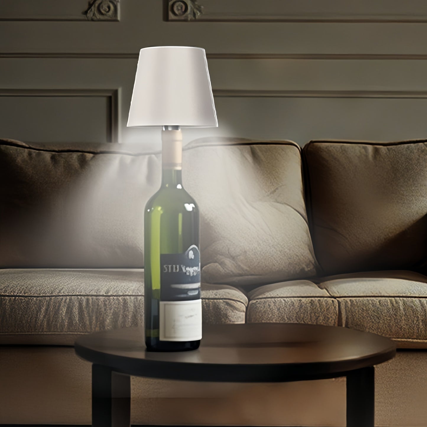 Wireless Bottle Lamp Portable Creative Rechargeable Touch Lamp