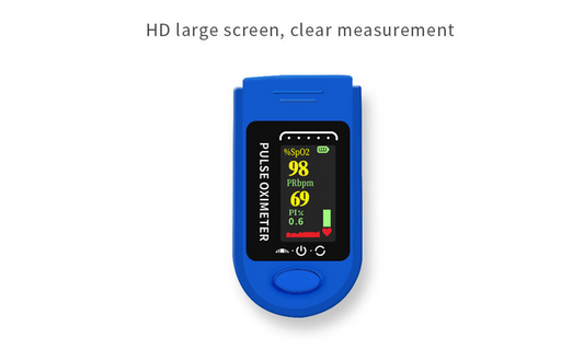 Fingertip Pulse Heart Rate Monitoring Oximeter