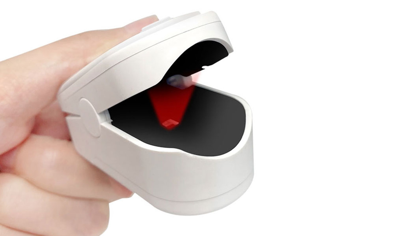 Fingertip Pulse Heart Rate Monitoring Oximeter