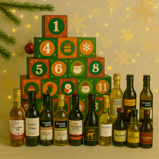 12 Or 24 Wine Christmas Advent Calendar