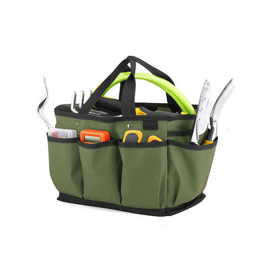 14 Inch Gardening Tote Bag Deluxe Garden Tool Storage Bag and Home Organizer with Pockets