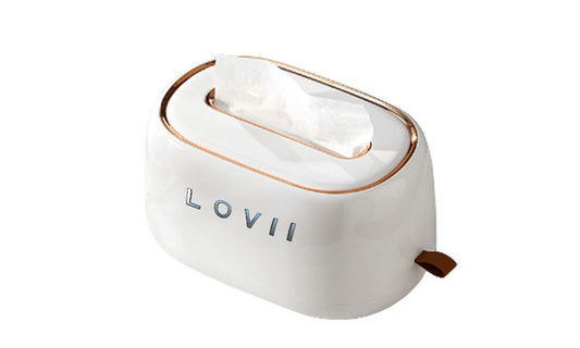 T-LOVII Household Spring Paper Towel Box Storage 7669