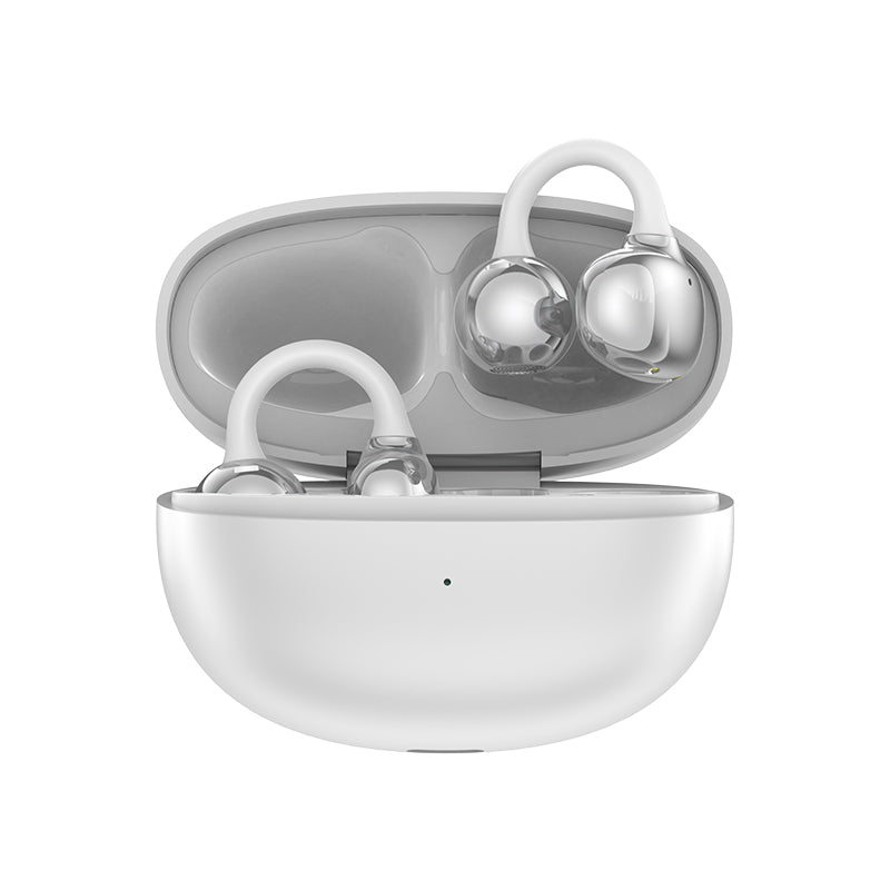 Ella S6 Earclip Earbuds Wireless Bluetooth Lightweight Comfort Intelligent &1PCS Earphone Clip Zircon Ear Clip Accessories