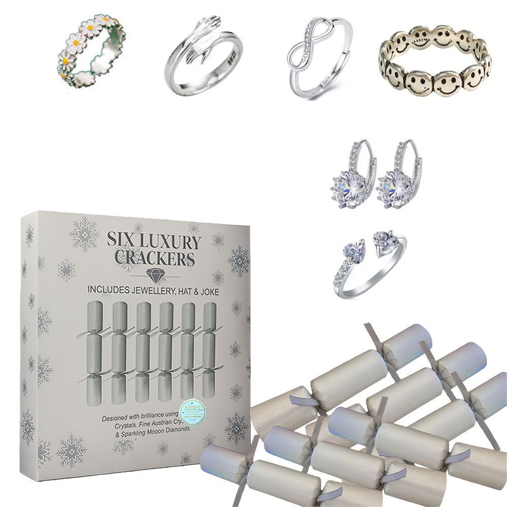 6 Pack of Surprise Rings Cracker