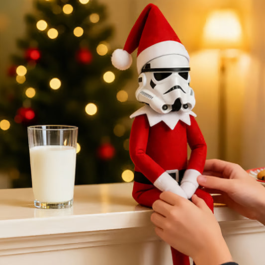 Star Wars Inspired Christmas Helper Doll: Stormtrooper or Darth Vader!