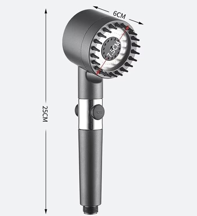Pressurized shower head