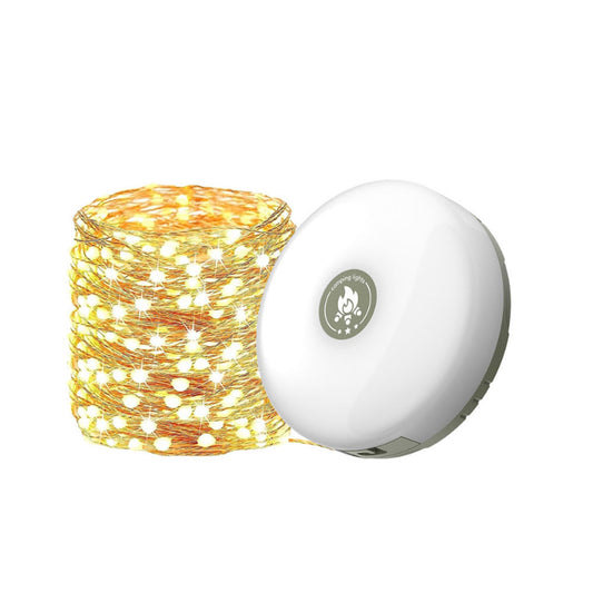 Rechargeable multi-stage adjustable tent camping atmosphere light string