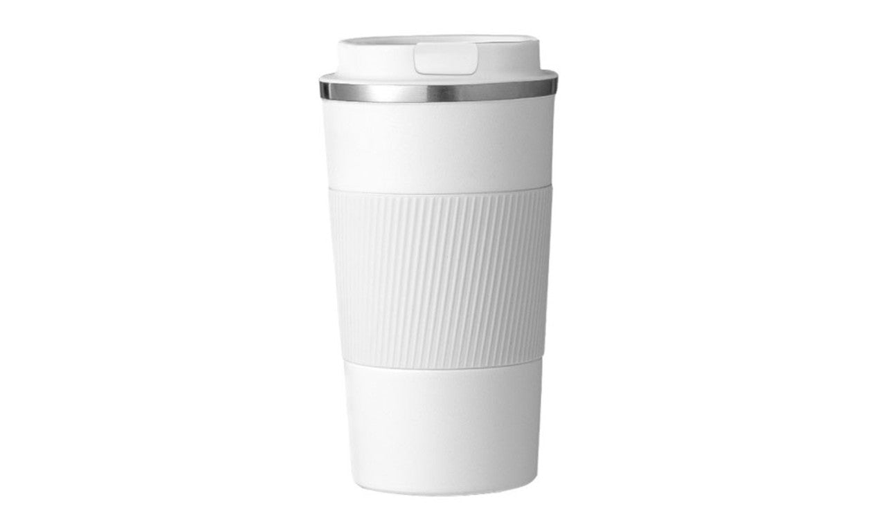T-Stainless Steel Silica Gel Coffee Cup Heat Preservation Cup Car Carrying Cup Portable 6332