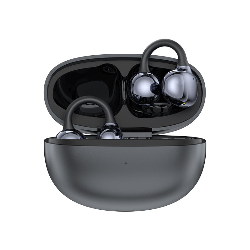 Ella S6 Earclip Earbuds Wireless Bluetooth Lightweight Comfort Intelligent &1PCS Earphone Clip Zircon Ear Clip Accessories