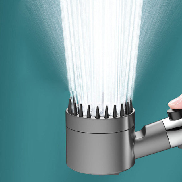 Pressurized shower head