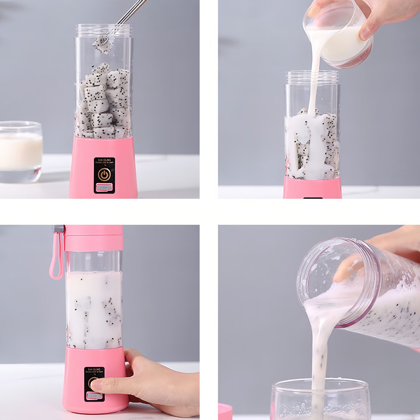 Mini Portable Compact Fast Juice Blender