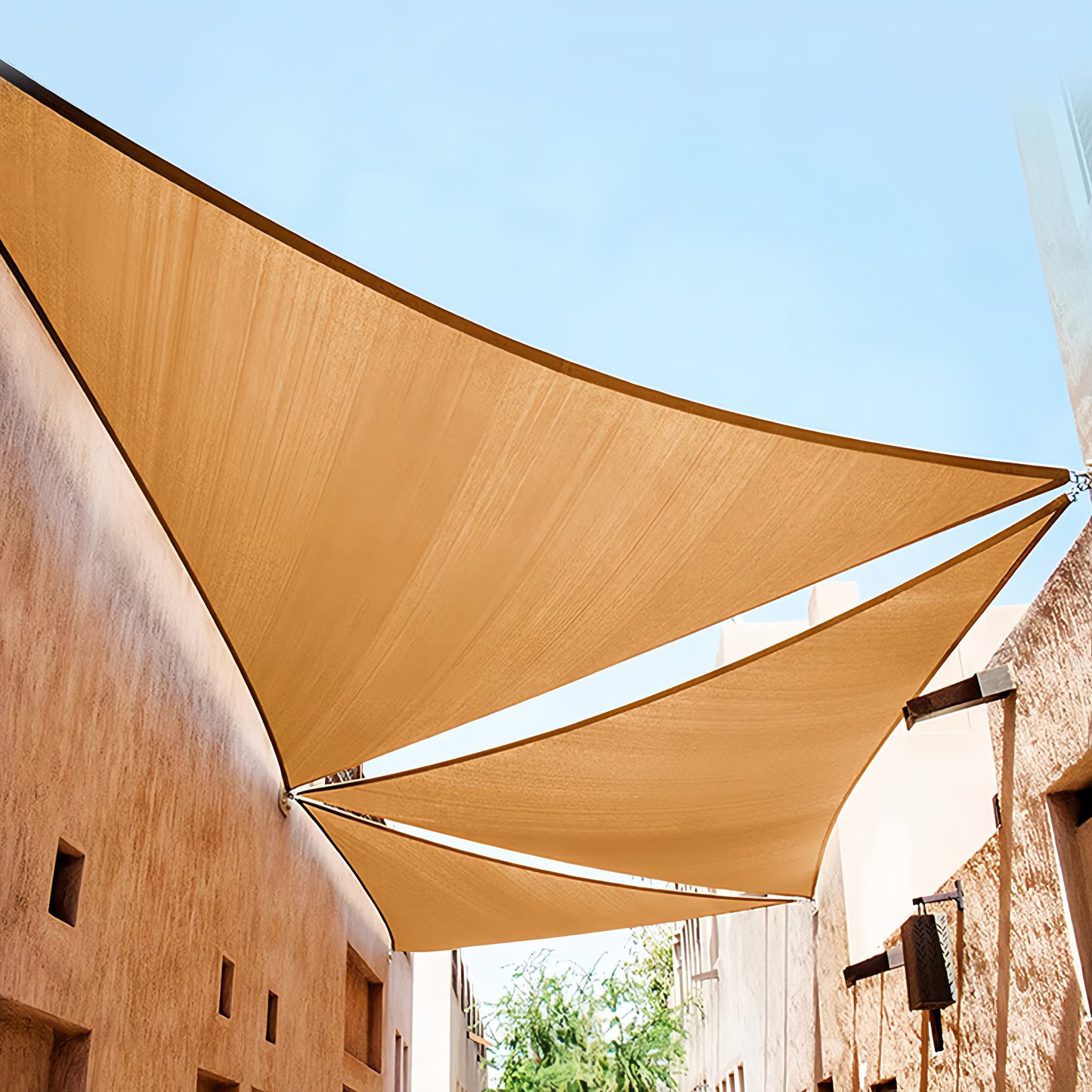 Triangle or Rectangle Colour Outdoor Garden Sun Shade Sail