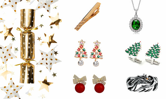 Luxury Christmas Crackers with Surprise Jewelry Gifts – Gold & Silver Edition