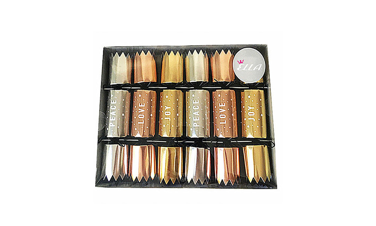 Luxury Christmas Crackers with Surprise Jewelry Gifts – Gold & Silver Edition