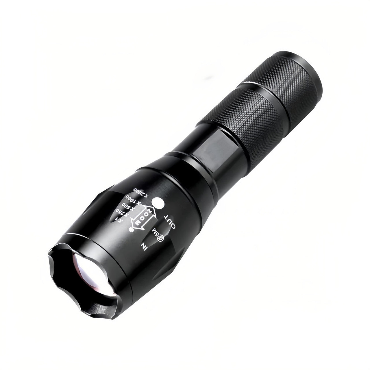 Telescopic Zoom Strong Light LED Light Mini Flashlight