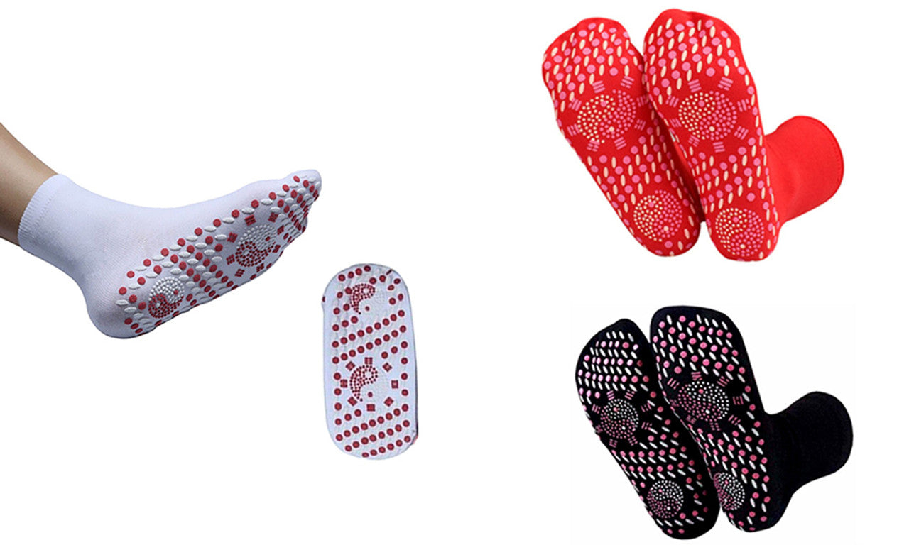 Acupoint Massage Self-Heating Therapy Socks