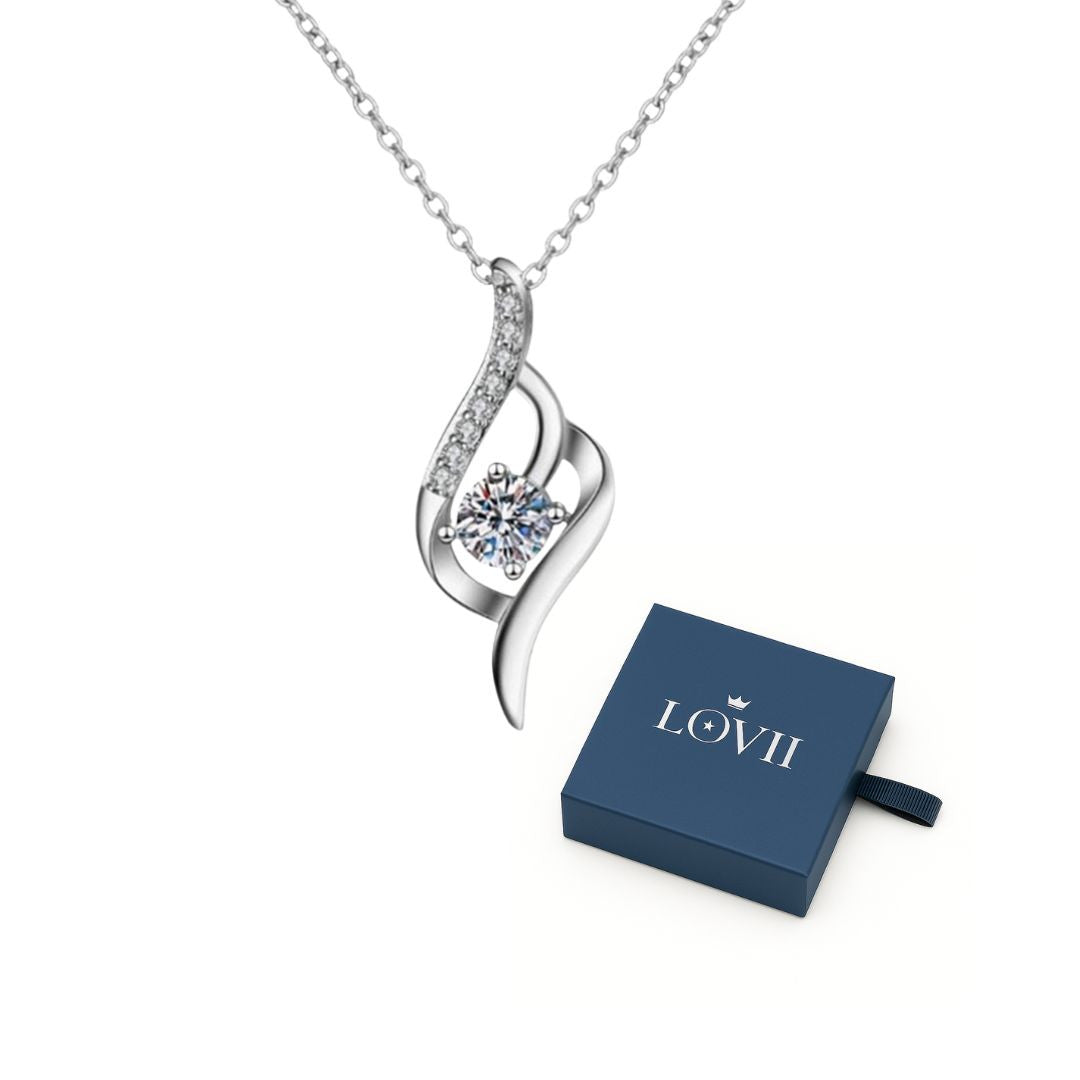Eternal Grace 0.5ct Moissanite Pendant Necklace