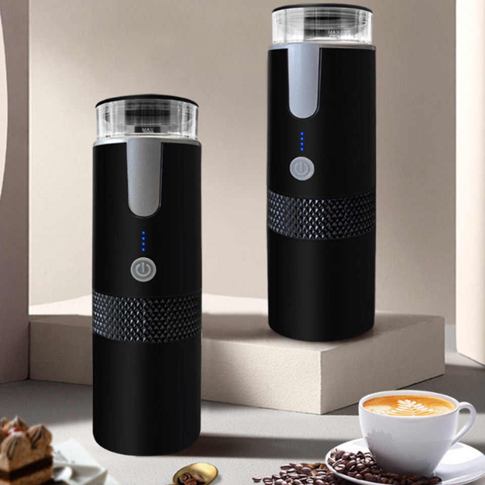 Portable coffee machine, home wireless fully automatic small handheld capsule coffee machine