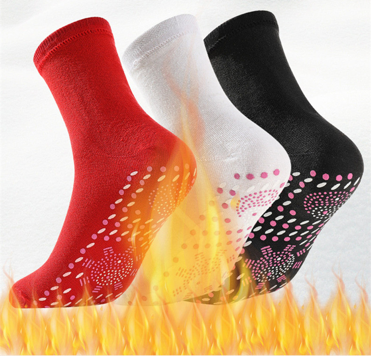 Acupoint Massage Self-Heating Therapy Socks