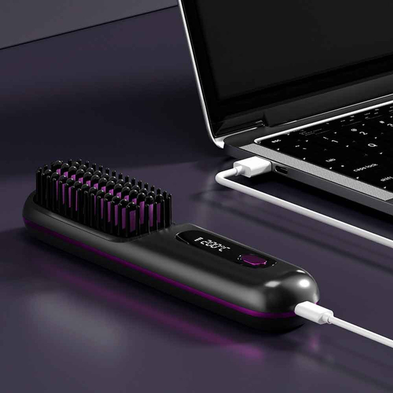 USB Charging Wireless Portable Hair Straightener