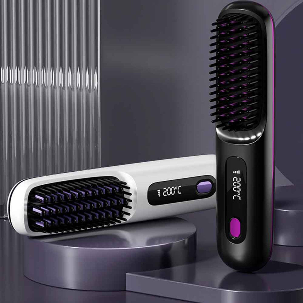 USB Charging Wireless Portable Hair Straightener