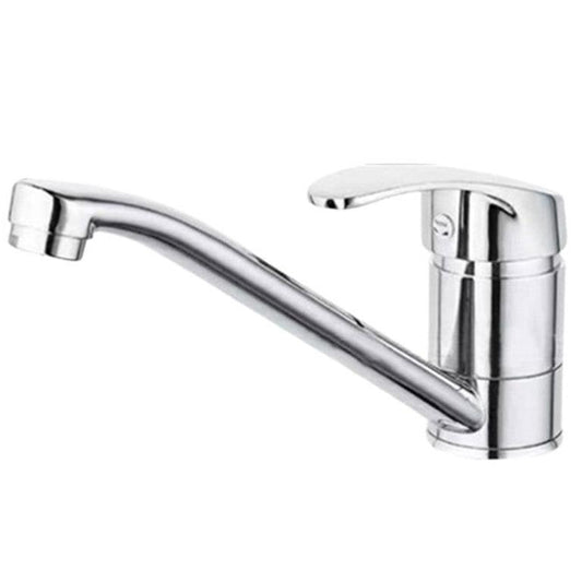 Zinc alloy kitchen faucet can rotate both hot and cold