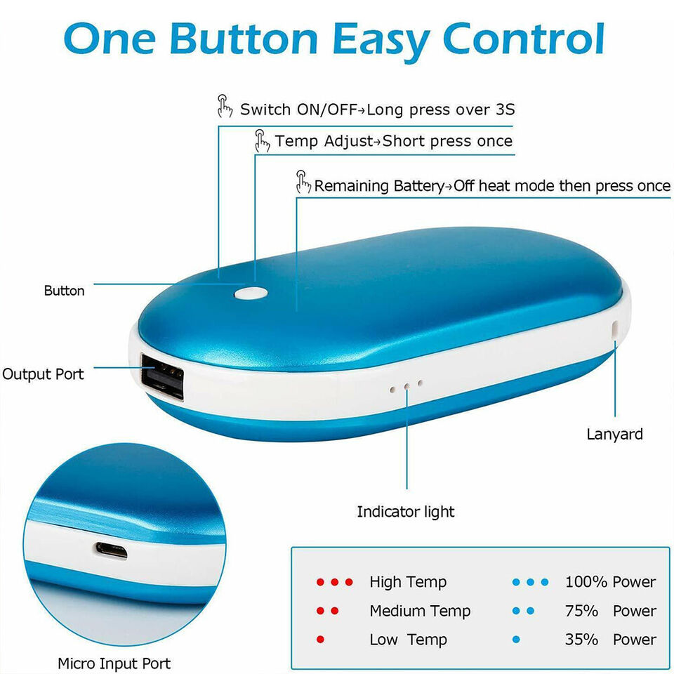 2in1 Hand Warmer and Power Bank