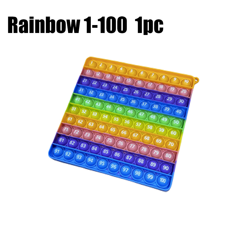 Stress-relieving and educational Children's Finger Press Sensory Bubble Fun Series