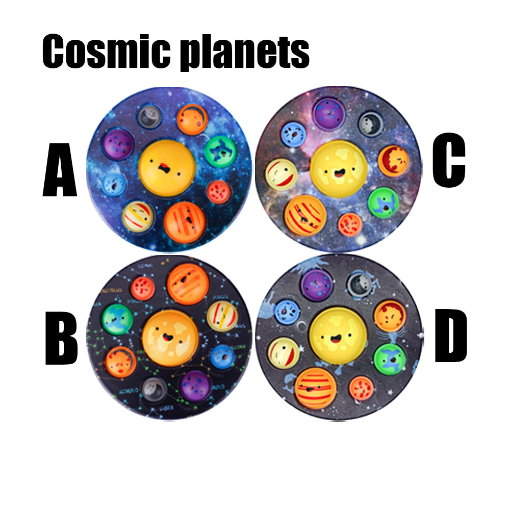 Stress-relieving and educational Children's Finger Press Sensory Bubble Fun Series