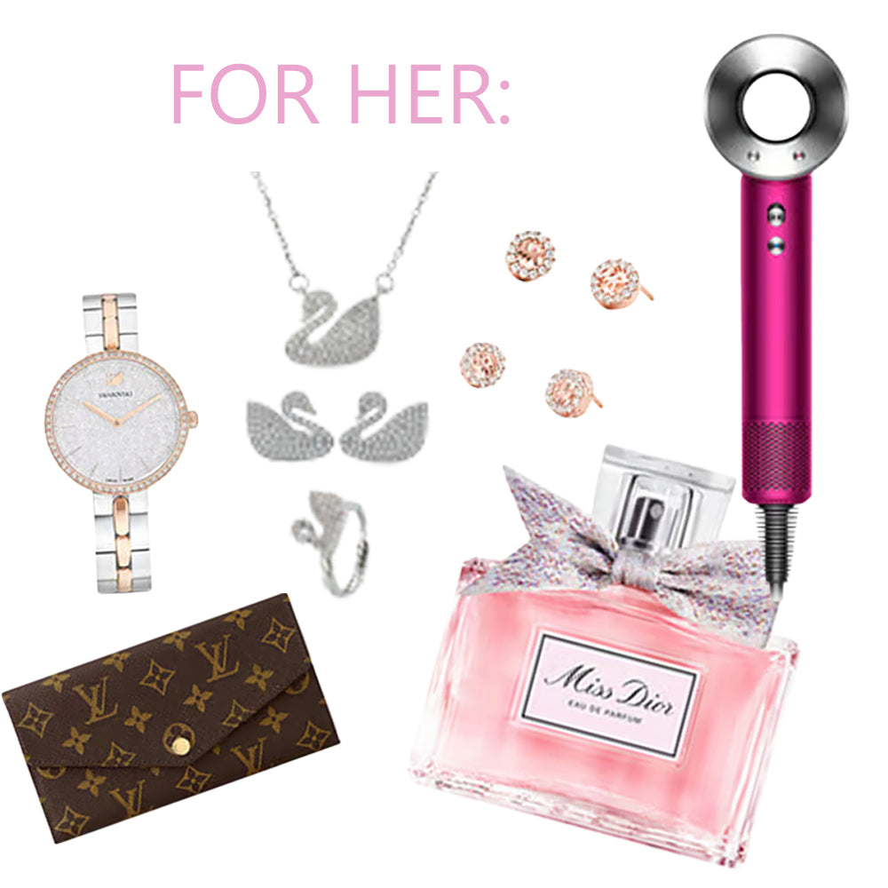Mystery Deal For Him or Her - Louis Vuitton, Hugo Boss, Dior, Jewellery Sets & More Gift cards