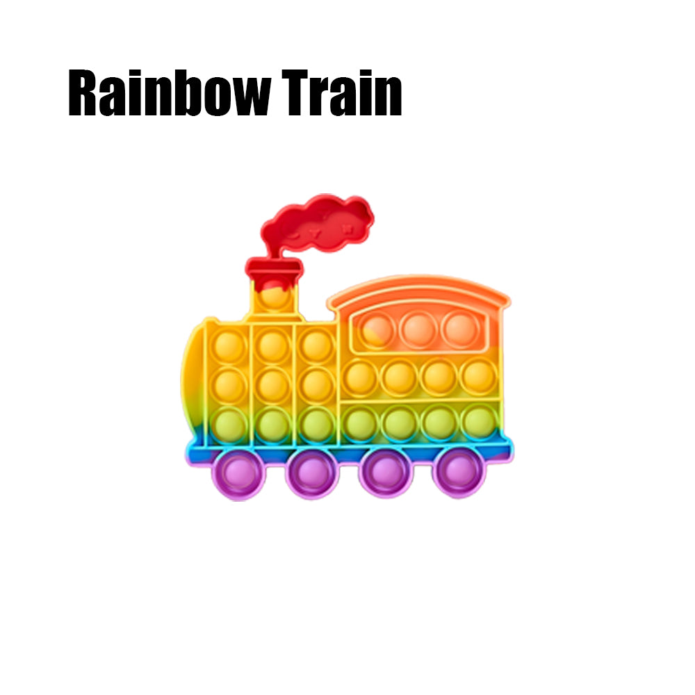 Stress-relieving and educational Children's Finger Press Sensory Bubble Fun Series