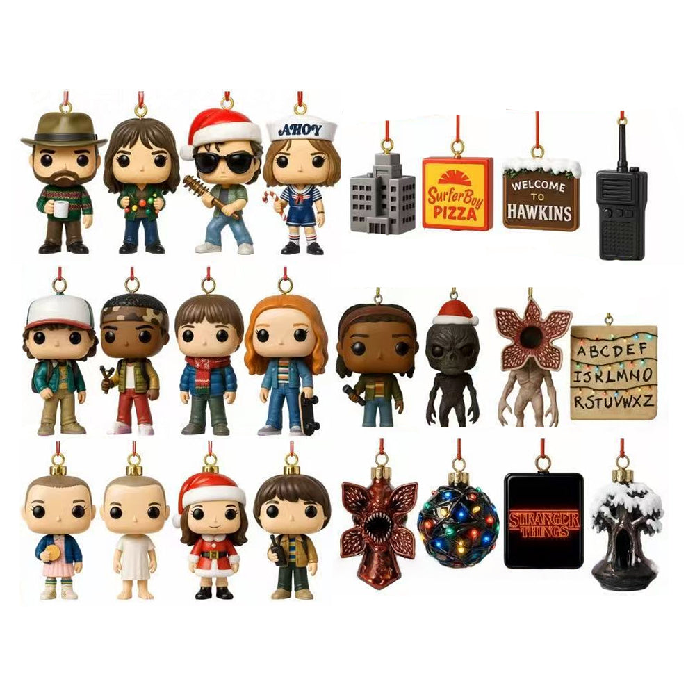 Stranger Things Inspired Acrylic Pendant Advent Calendar