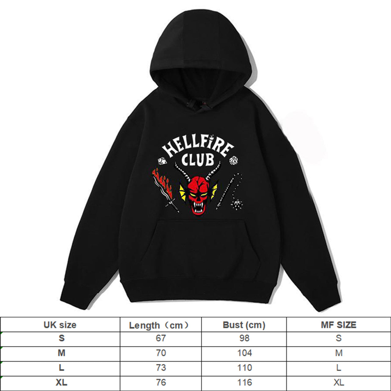 T-Stranger Things Hoodie 5592
