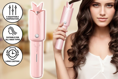 32mm Automatic Ceramic-Coated Hair Curling Iron