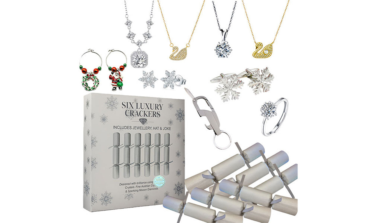 Luxury Random Christmas Crackers Gift Set – Surprise Mix Edition