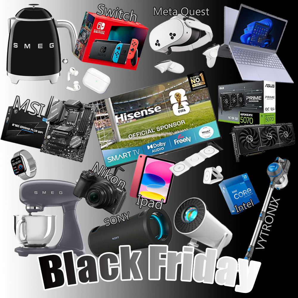 Black Friday Mystery Deal: Ultimate Tech Mystery Deal – Apple, Nintendo,SONY,ASUS & More!