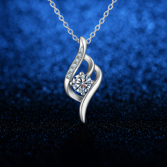 Eternal Grace 0.5ct Moissanite Pendant Necklace