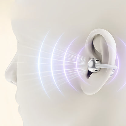Ella S6 Earclip Earbuds Wireless Bluetooth Lightweight Comfort Intelligent &1PCS Earphone Clip Zircon Ear Clip Accessories