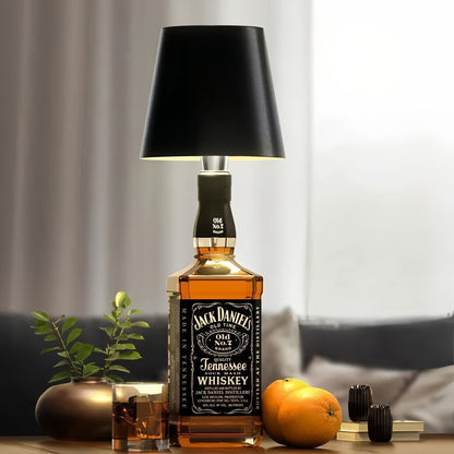 Wireless Bottle Lamp Portable Creative Rechargeable Touch Lamp