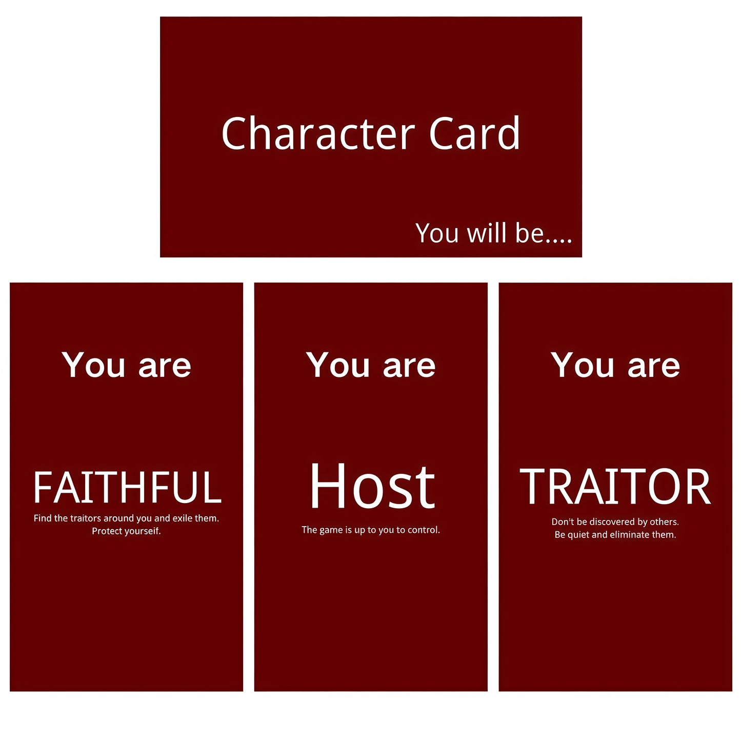 "Trust and betrayal" Game And Jewelry Theme Christmas Crackers