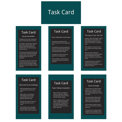 "Trust and betrayal" Game And Jewelry Theme Christmas Crackers