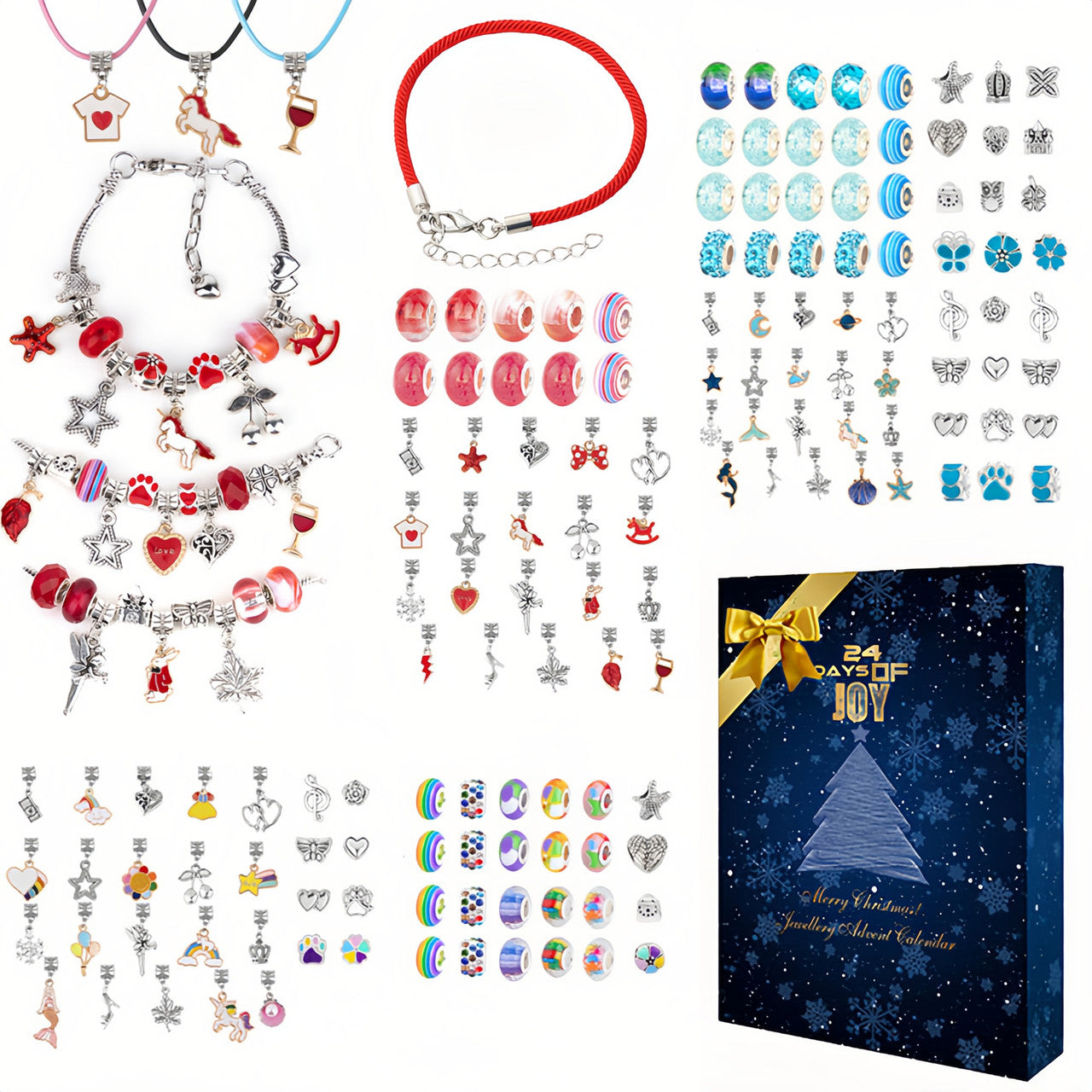 Xmas 24 Days Bracelet Advent Calendar
