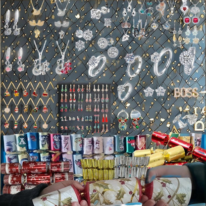Luxury Jewelry Christmas Crackers – Surprise Random Jewelry