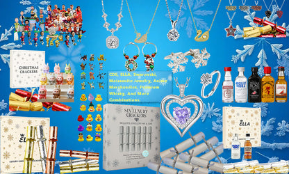 Luxury Random Christmas Crackers Gift Set – Surprise Mix Edition