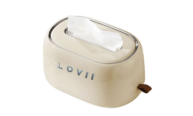 T-LOVII Household Spring Paper Towel Box Storage 7669