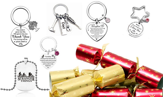 6PCS Keychain Surprise Crackers – Meaningful & Fun Keepsakes