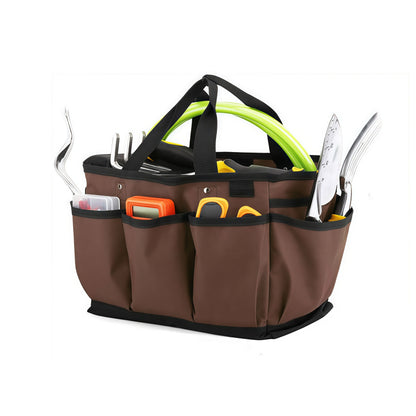 14 Inch Gardening Tote Bag Deluxe Garden Tool Storage Bag and Home Organizer with Pockets