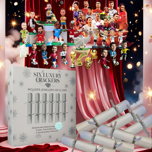 World Cup Football Inspired Advent Crackers 6-12pcs