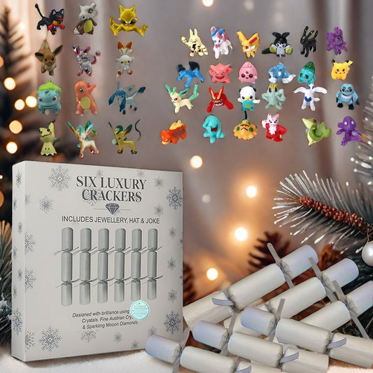 Pokemon Inspired Advent Crackers 6-12pcs